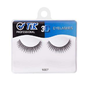 مژه مصنوعی سه بعدی جلد آبی تیک مدل 1007