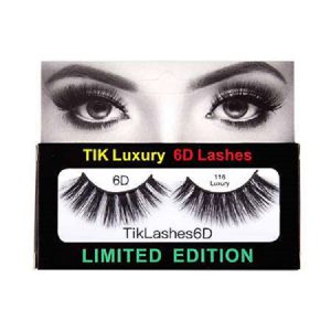 مژه مصنوعی شش بعدی مو طبیعی تیک مدل 116