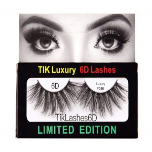 مژه مصنوعی شش بعدی مو طبیعی تیک مدل F038