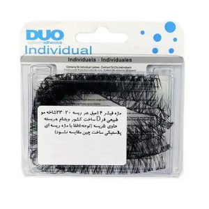 مژه مصنوعی فیشر فر دی (5 ریسه ای) دوو سایز 14 میل