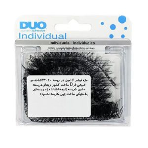 مژه مصنوعی فیشر فر دی (5 ریسه ای) دوو سایز 16 میل