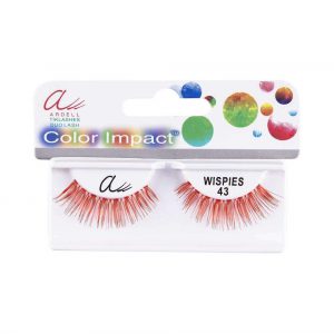 مژه مصنوعی قرمز نارنجی نخ نامرئی آردل مدل 43 Wispies