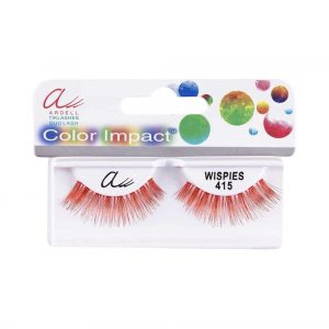 مژه مصنوعی نارنجی قرمز نخ نامرئی آردل مدل 415 Wispies