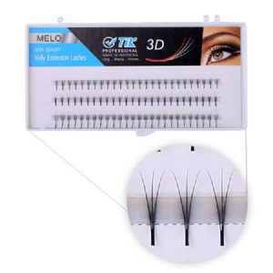 مژه مصنوعی والیوم سه بعدی طبیعی تیک سایز میکس