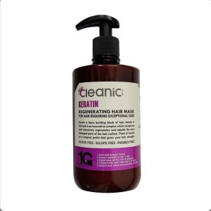 ماسک مو بدون سولفات بعد حمام کلینیک مدل کراتین 550 میلی لیتر