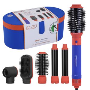 سشوار ایررپ 6 کاره انزو EN-4133 آبی نارنجی