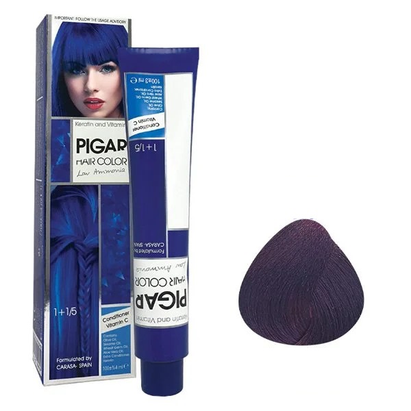 رنگ شرابی متوسط پیگار شماره 4.6