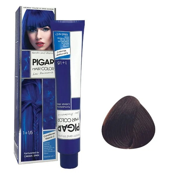 رنگ قهوه ای شکلاتی تیره پیگار شماره 3.77