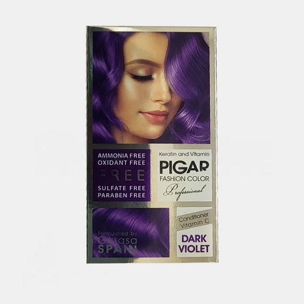 رنگ مو فانتزی پیگار بنفش تیره