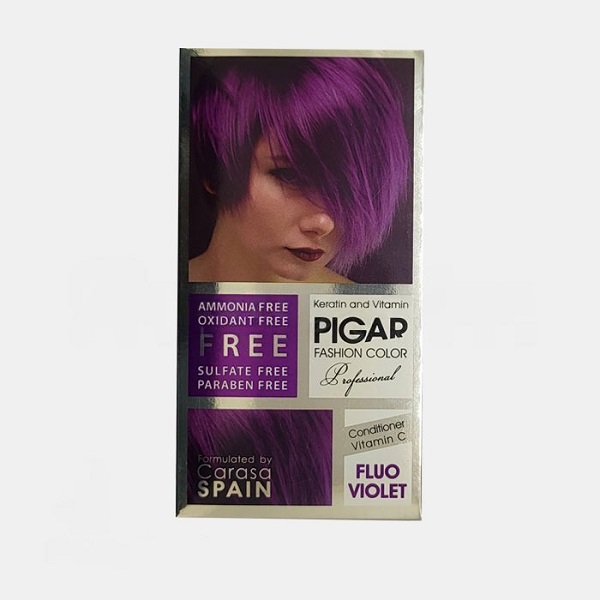 رنگ مو فانتزی پیگار بنفش شبرنگ