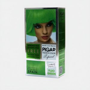 رنگ مو فانتزی پیگار سبز شبرنگ