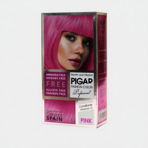 رنگ مو فانتزی پیگار صورتی