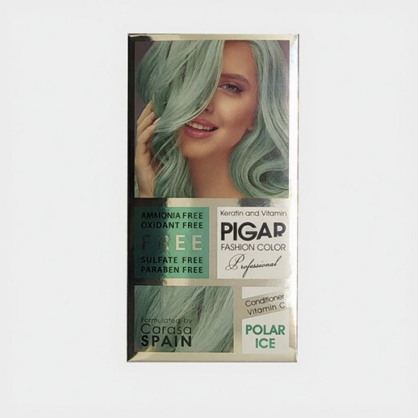 رنگ مو فانتزی پیگار یخی قطبی