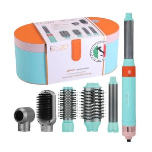 سشوار ایررپ 6 کاره انزو EN-4133 سبز نارنجی