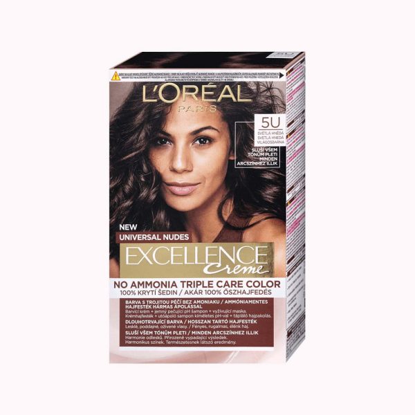 رنگ مو اکسلانس لورال پاریس شماره 5U