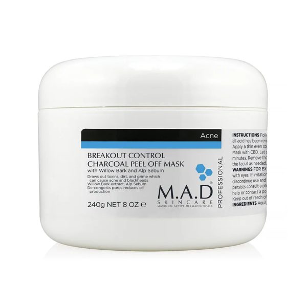 ماسک کنترل جوش و چربی زغال ام ای دی