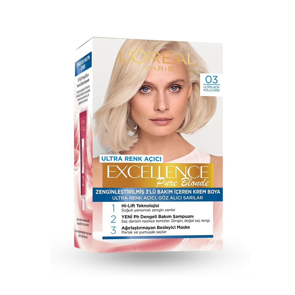 رنگ مو اکسلانس لورال پاریس شماره 03