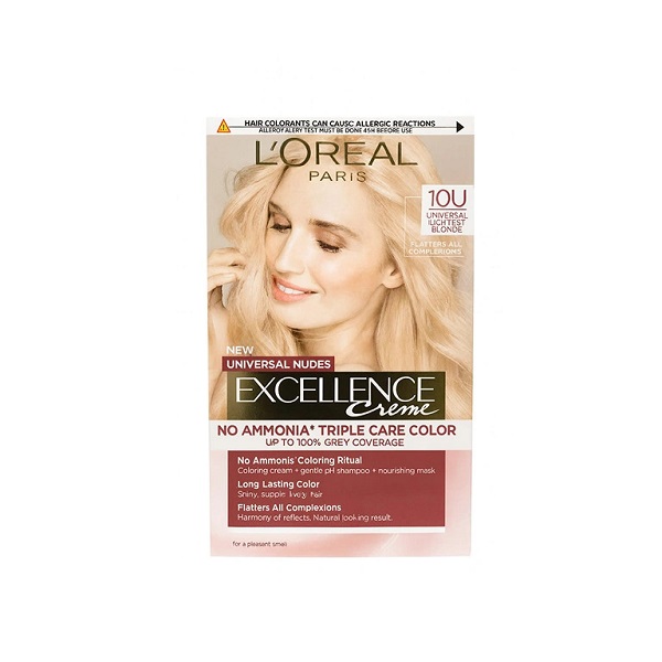 رنگ مو اکسلانس لورال پاریس شماره 10U
