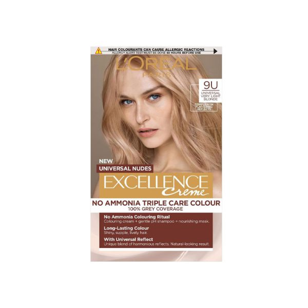 رنگ مو اکسلانس لورال پاریس شماره 9U