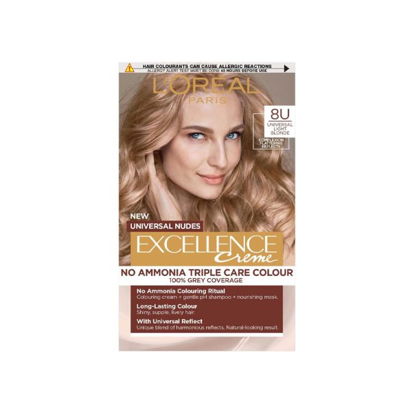 1 رنگ مو اکسلانس لورال پاریس شماره 8U