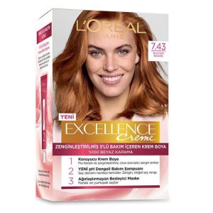 رنگ مو اکسلانس لورال پاریس شماره 7.43