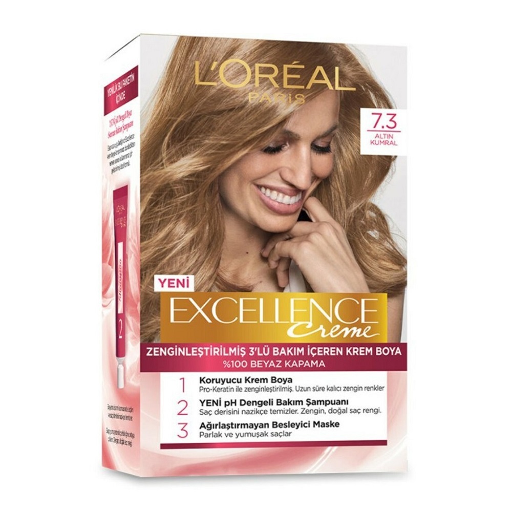 رنگ مو اکسلانس لورال پاریس شماره 7.3