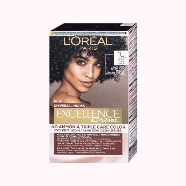 رنگ مو اکسلانس لورال پاریس شماره 1U