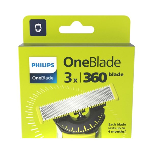 1 تیغه یدک 3 عددی 360 درجه وان بلید فیلیپس مدل QP430