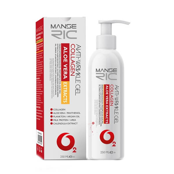 ژل ضد چروک و کلاژن ساز مانسریک