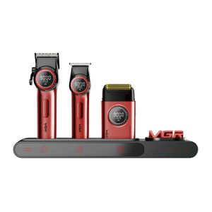 ست اصلاح VGR مدل Stepless Pro 001 قرمز