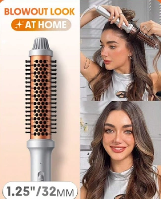 کرلی مو با برس حرارتی