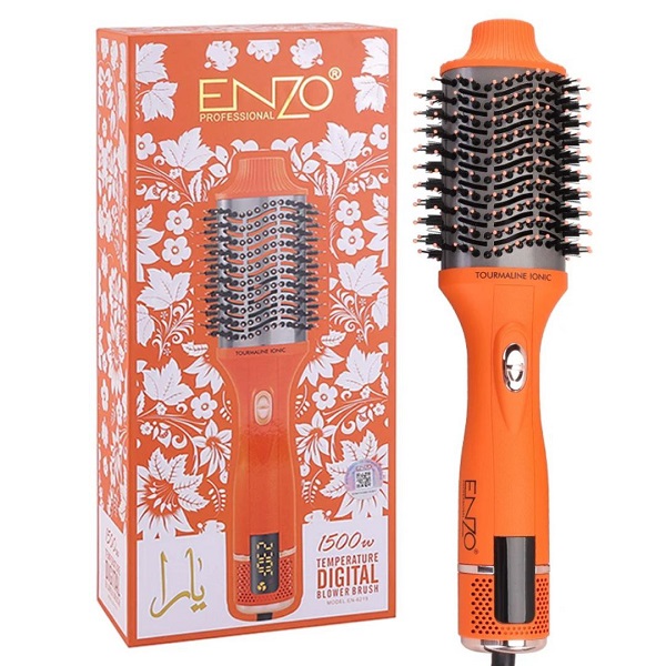 سشوار برس‌دار انزو مدل EN-6219 نارنجی