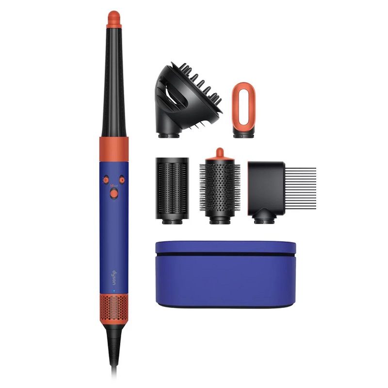 سشوار دایسون مدل Airwrap i.d.curly آبی