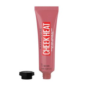 رژگونه مایع میبلین مدل CHEEK HEAT رنگ NUDE BURN