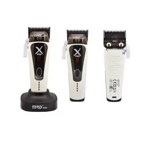 ماشین اصلاح حرفه‌ای MRD PRO HC-999C white | موتور Vector و تیغه 440C