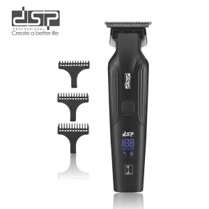 ماشین اصلاح DSP 91509 | تیغه T-Wide سرامیکی و موتور 7000 دور (مشکی)
