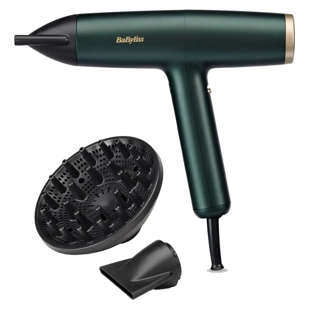 سشوار بابیلیس Air Power Pro D6555DE | موتور دیجیتال 1700 وات